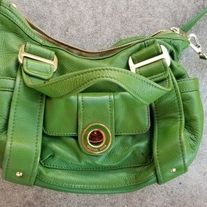 Green Michael Kors purse